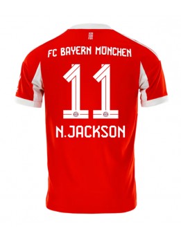 Billige Bayern Munich Nicolas Jackson #11 Hjemmedrakt 2025-26 Kortermet